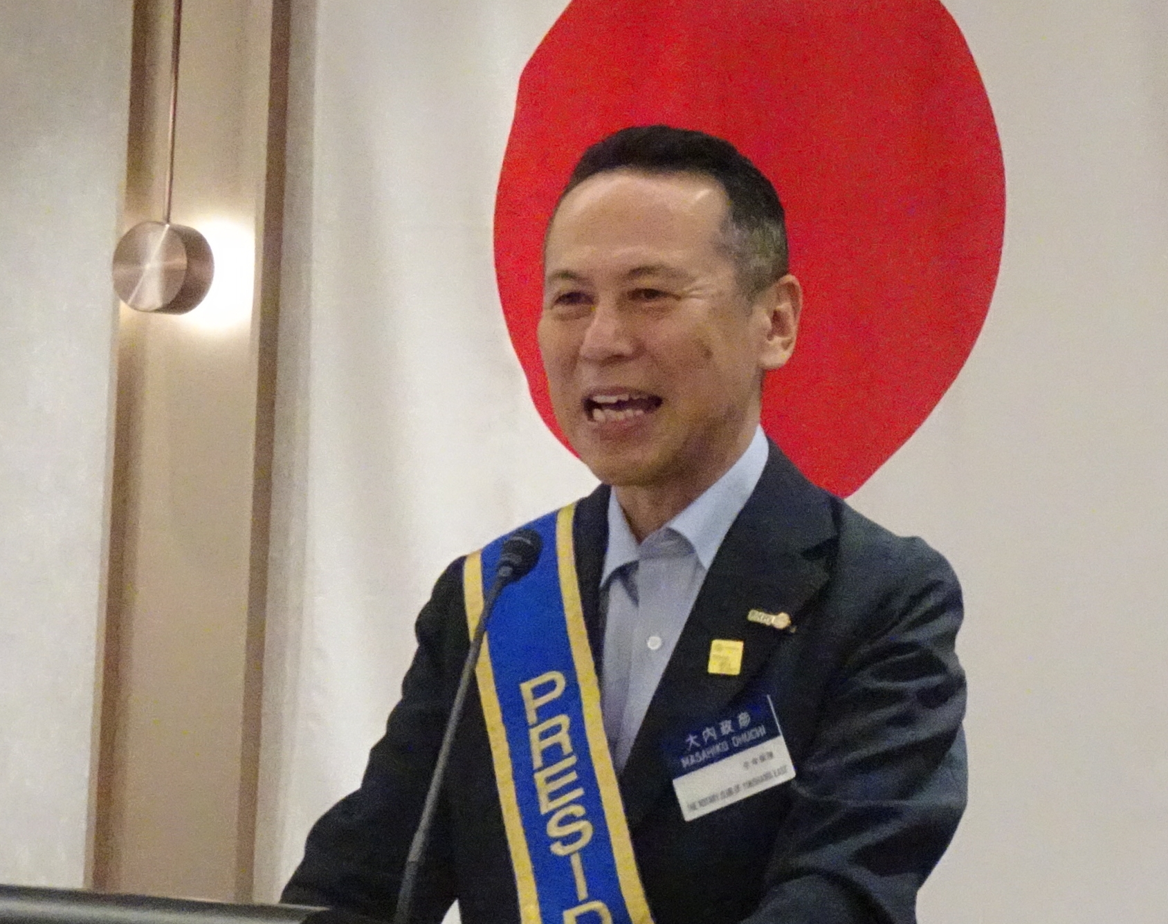 卓話 写真